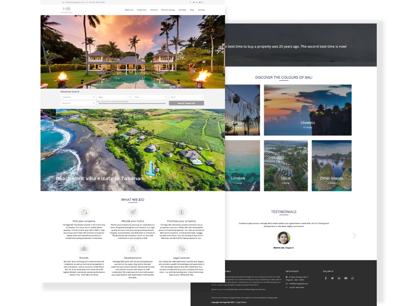 Heritage-bali-home Heritage Bali Website