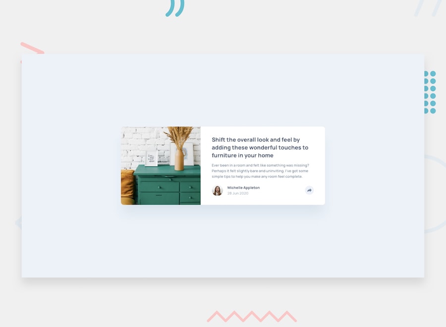 Article preview component Article Preview Component