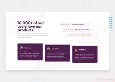 Social Proof Section